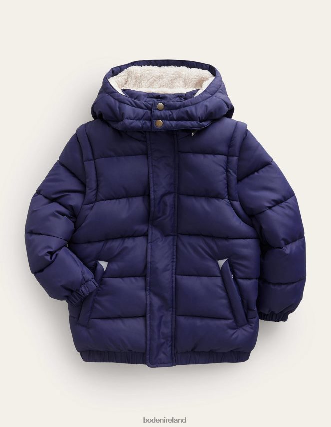 French Navy Clothing 2-in-1 Padded Coat Boden Baby L466L6545
