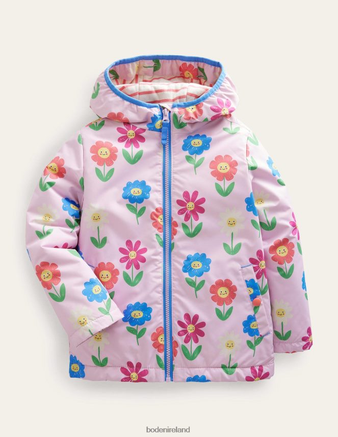 Winsome Orchid Flowers Clothing Jersey Lined Anorak Boden Baby L466L63394