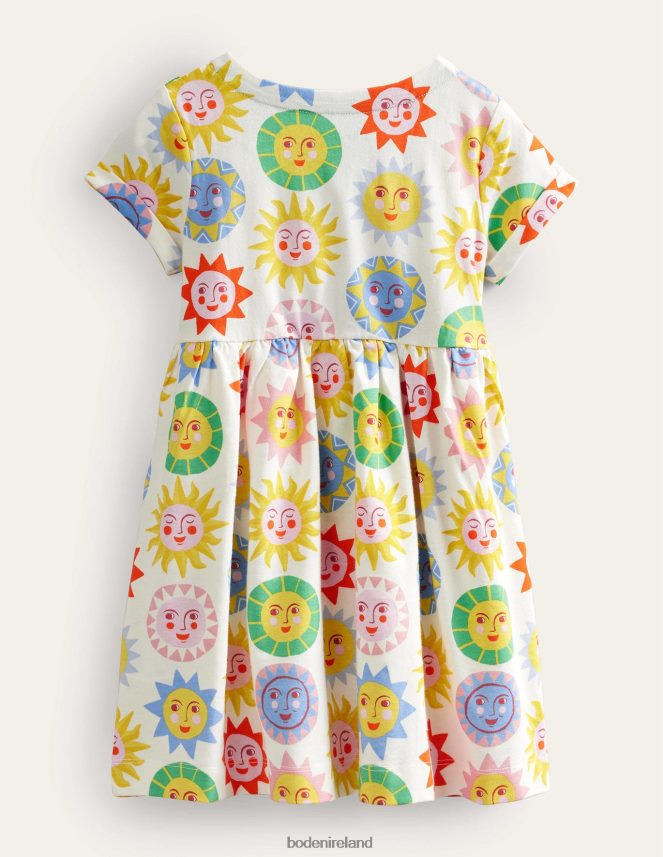 Multi Sun Clothing Short Sleeve Fun Jersey Dress Boden Baby L466L6375