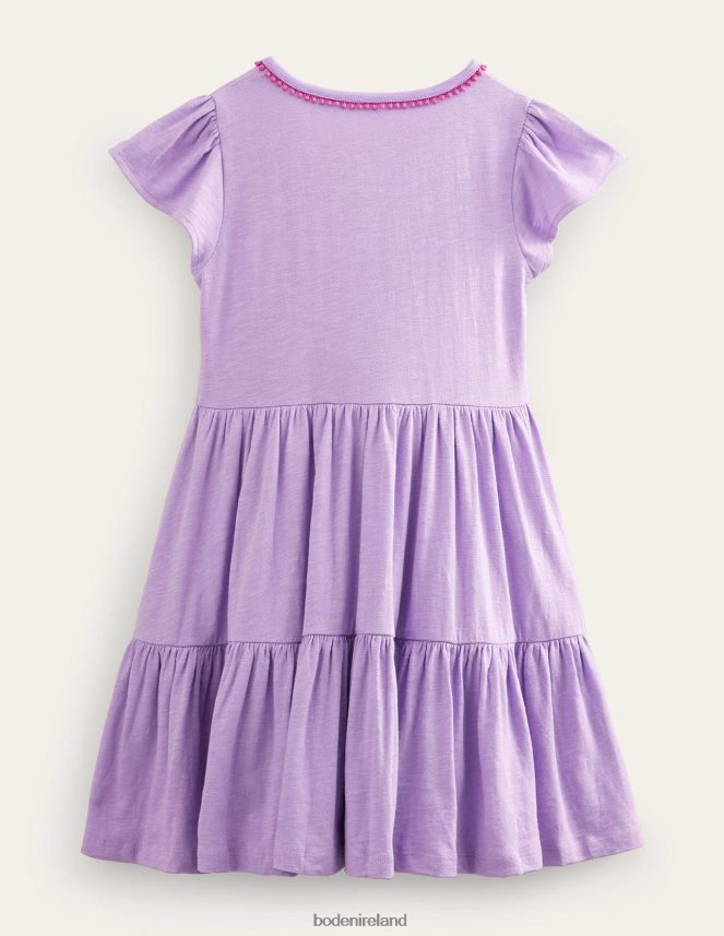 Pretty Lavender Clothing Jersey Twirly Dress Boden Baby L466L63402