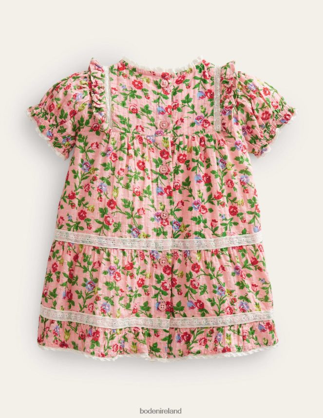 Rambling Rose Clothing Occasion Printed Dress Boden Baby L466L63433
