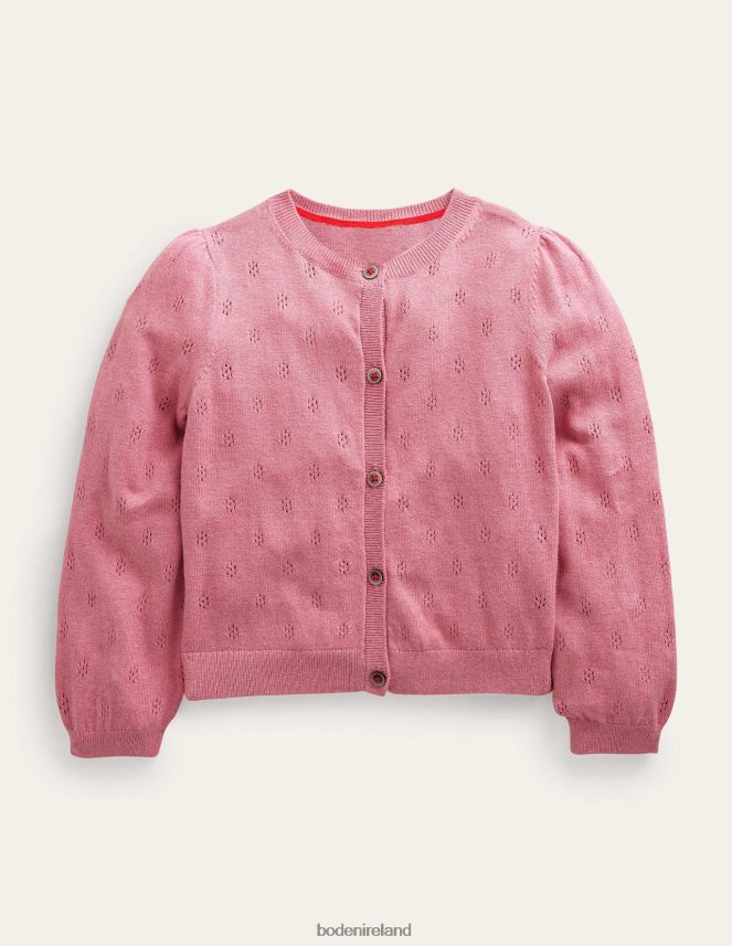 Cameo Pink Clothing Cotton Cashmere Cardigan Boden Baby L466L63330