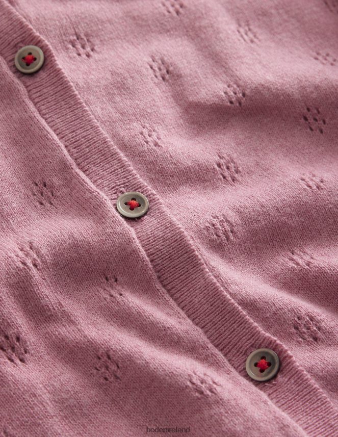 Cameo Pink Clothing Cotton Cashmere Cardigan Boden Baby L466L63330
