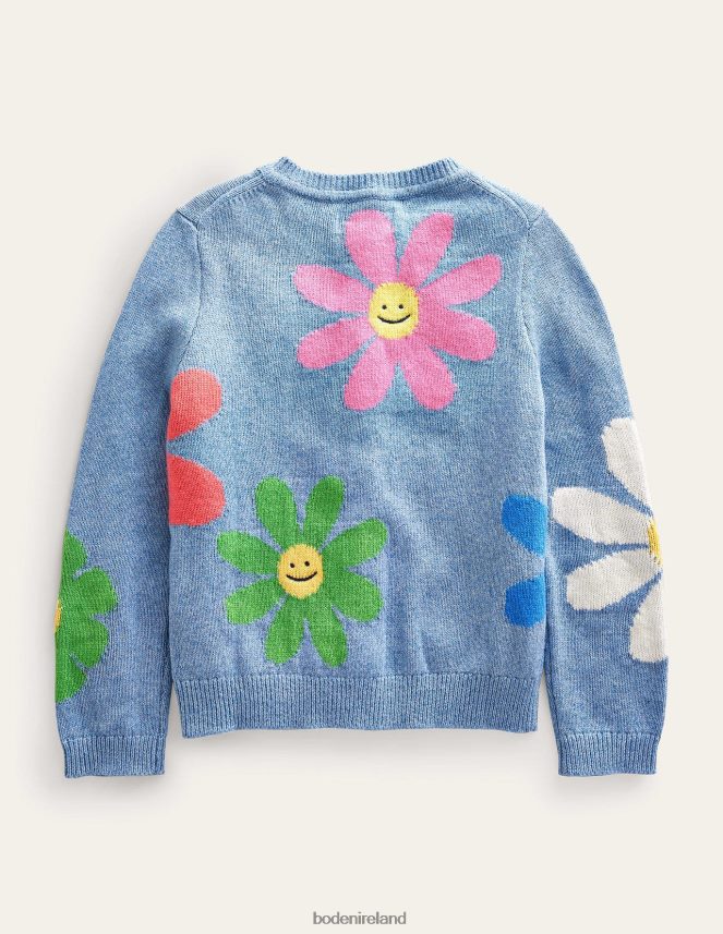 Multi Flowers Clothing Fun Flower Cardigan Boden Baby L466L6543