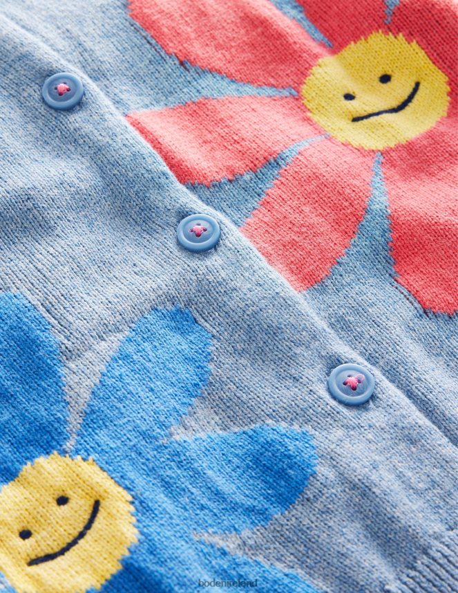 Multi Flowers Clothing Fun Flower Cardigan Boden Baby L466L6543