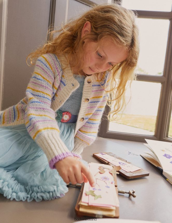 Multi Stripe Clothing Blouson Stripe Cardigan Boden Baby L466L6538