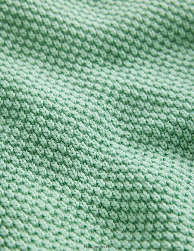 Opal Green Clothing Chunky Cotton Jumper Boden Baby L466L6534