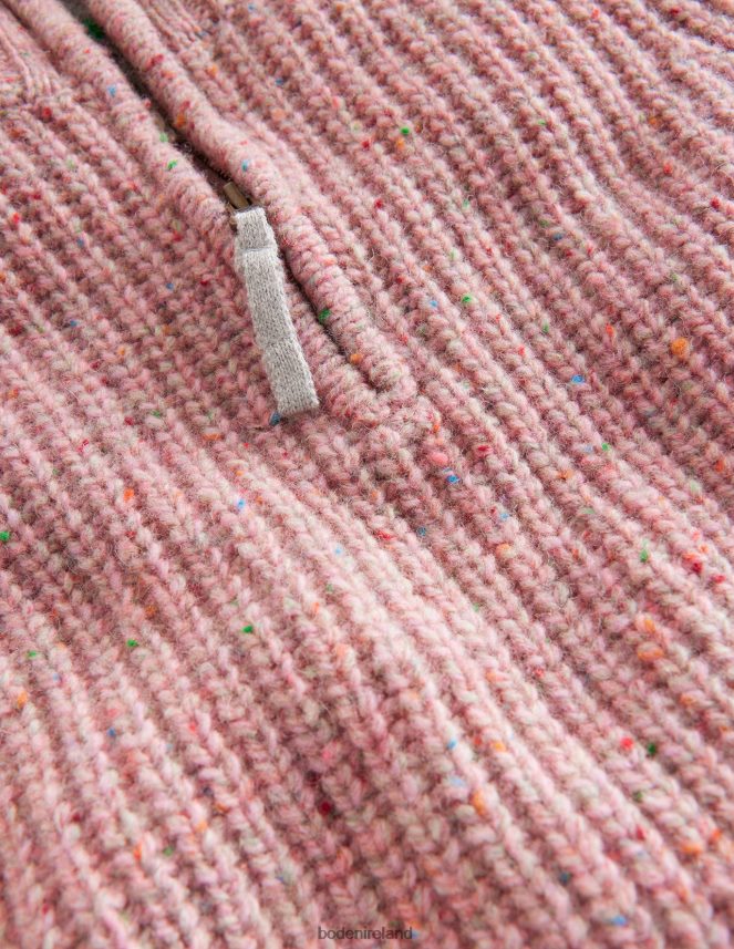 Pale Pink Neps Clothing Half Zip Jumper Boden Baby L466L6541