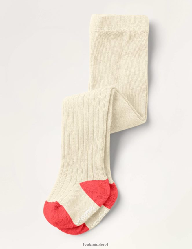 Ivory Clothing Ribbed Tights Boden Girls L466L63121