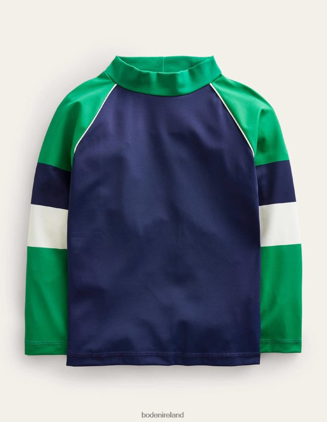 College Navy Clothing Rash Vest Boden Baby L466L6440