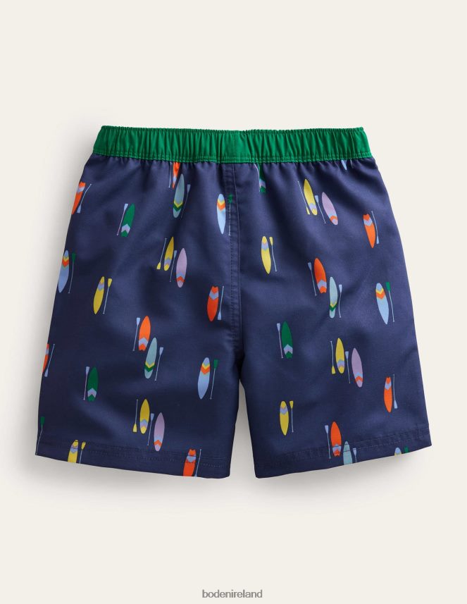 College Navy Paddle Board Clothing Swim Shorts Boden Baby L466L6445