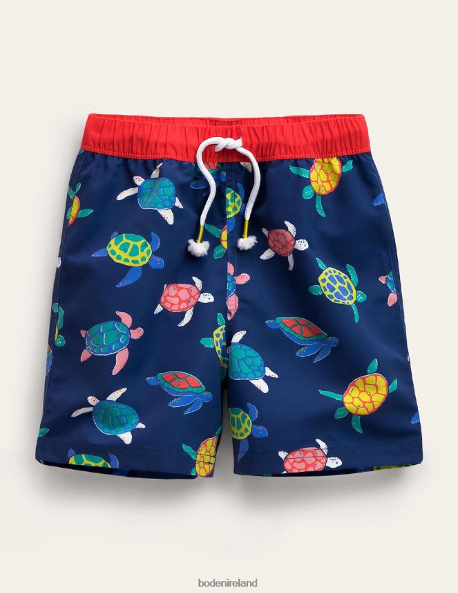 Starboard Turtles Clothing Swim Shorts Boden Baby L466L6462