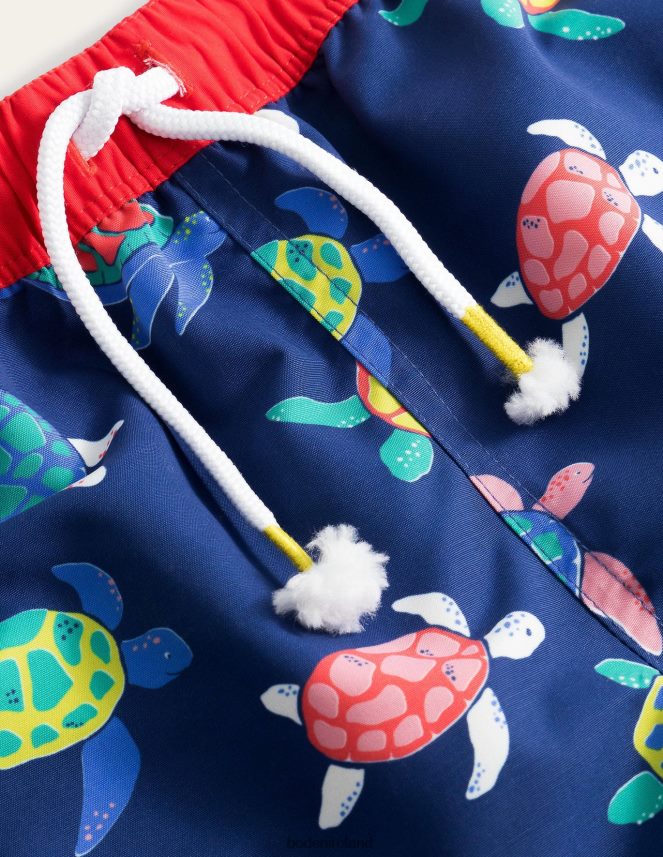 Starboard Turtles Clothing Swim Shorts Boden Baby L466L6462