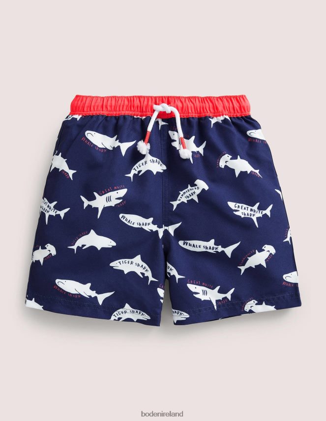 Surf Sharks Clothing Swim Shorts Boden Baby L466L63336