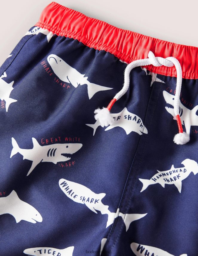 Surf Sharks Clothing Swim Shorts Boden Baby L466L63336