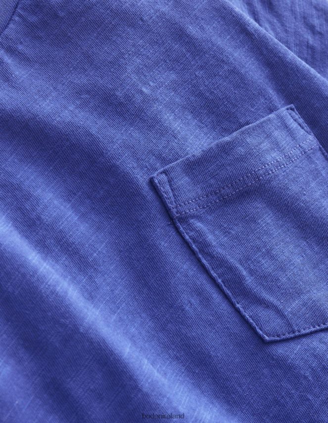 Bright Blue Clothing Long-sleeved Washed T-shirt Boden Baby L466L6385