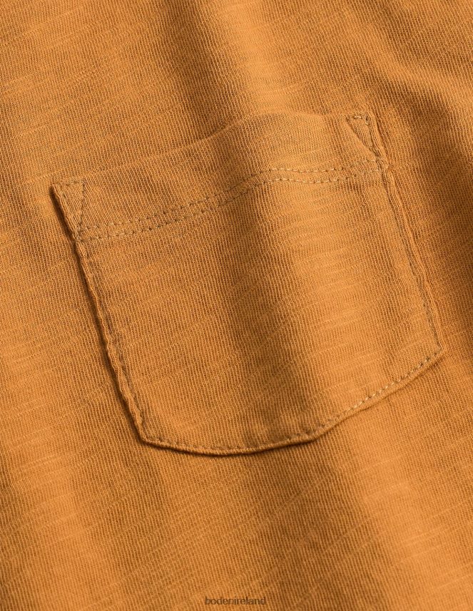 Brown Clothing Washed Slub T-shirt Boden Baby L466L63315