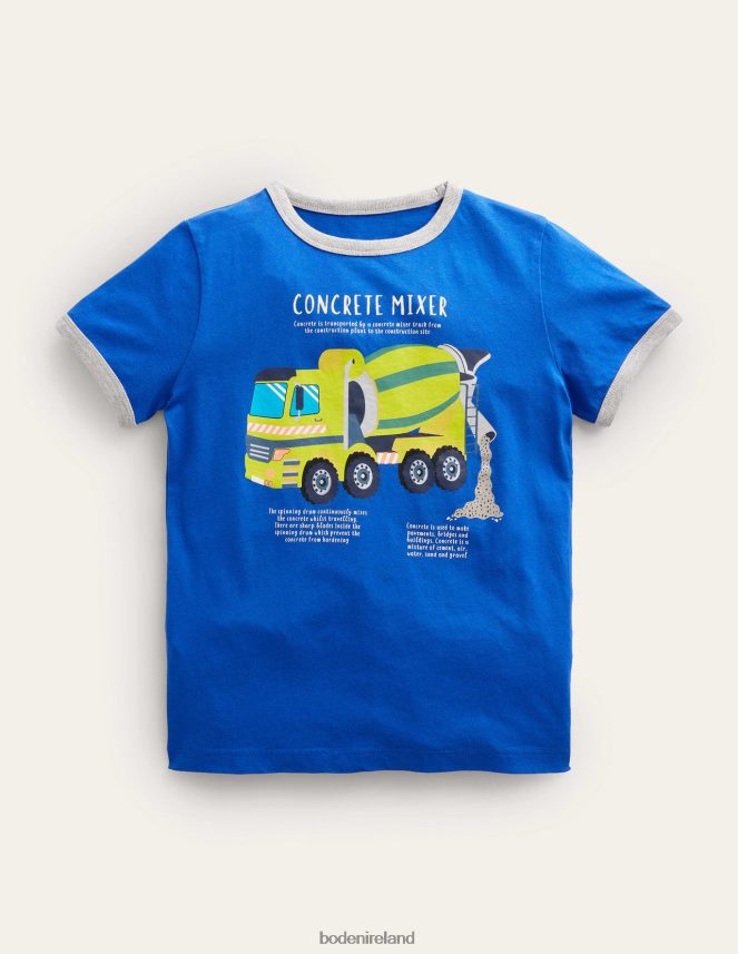 Concrete Mixer Clothing Transport Foil T-shirt Boden Baby L466L63389