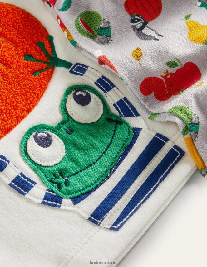 Multi Bonkers Conkers Clothing Jersey Graphic Play Set Boden Baby L466L63392