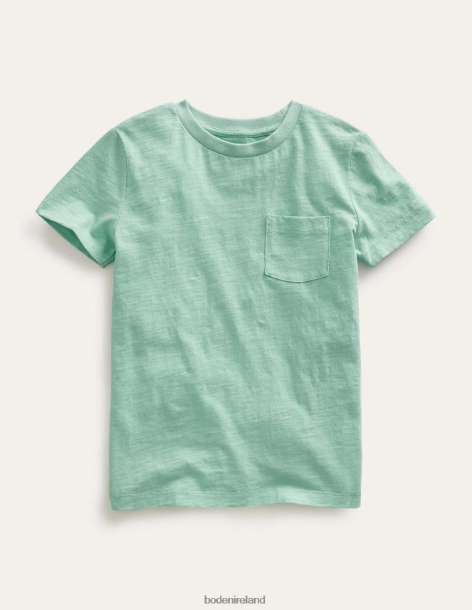 Opal Green Clothing Washed Slub T-shirt Boden Baby L466L6383