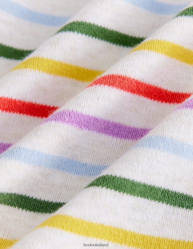 Rainbow Stripe Clothing Stripe T-Shirt Boden Baby L466L63350