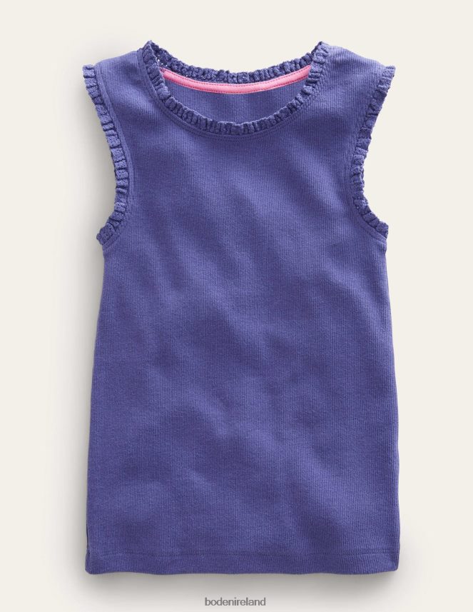 Soft Starboard Blue Clothing Jersey Vest Boden Baby L466L63460