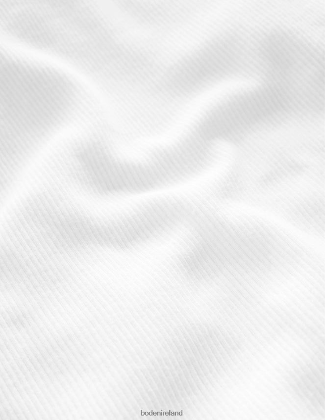 White Clothing Jersey Vest Boden Baby L466L63388