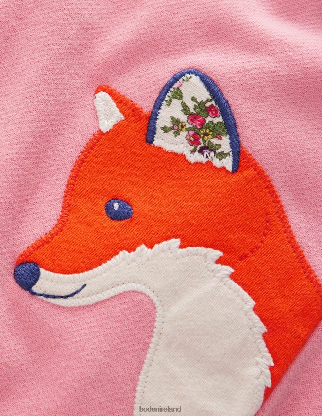 Almond Pink Animals Clothing Applique Joggers Boden Baby L466L6500