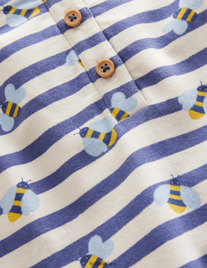 Bees Clothing Jersey Dungarees Boden Baby L466L6503