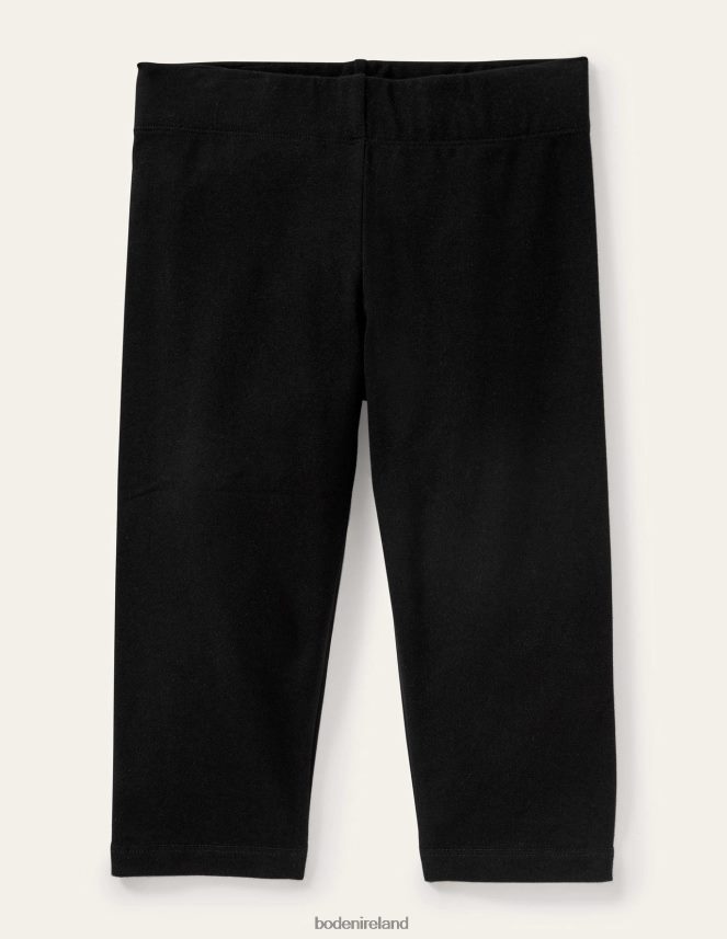Black Clothing Plain Cropped Leggings Boden Baby L466L6524