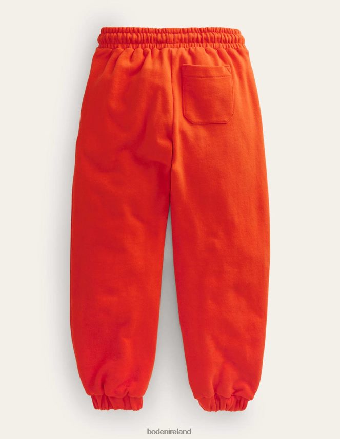 Dahlia Red Clothing Cosy Relaxed Joggers Boden Baby L466L6492