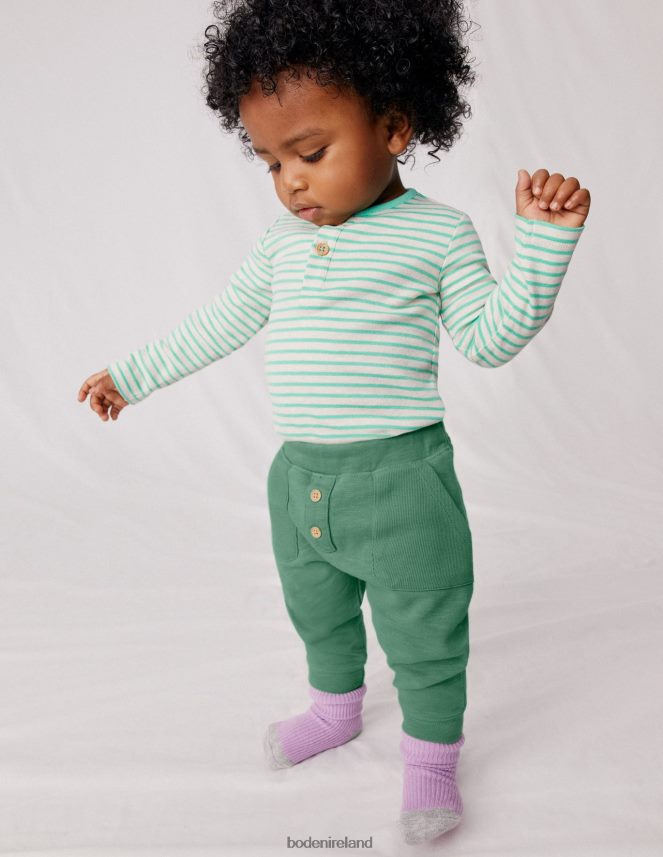 Deep Grass Green Clothing Garment Wash Bottoms Boden Baby L466L63355