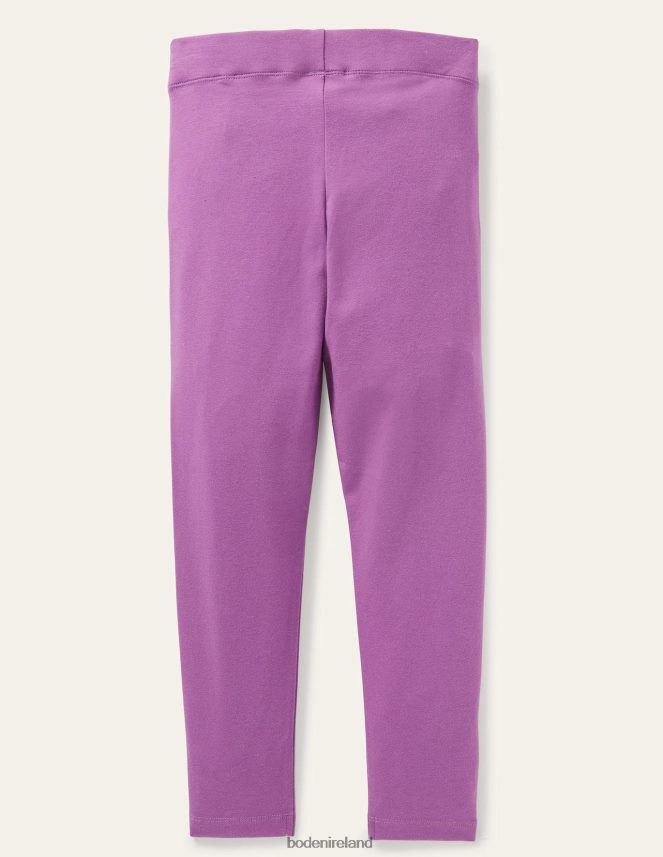 Light Clover Purple Clothing Plain Leggings Boden Baby L466L6520