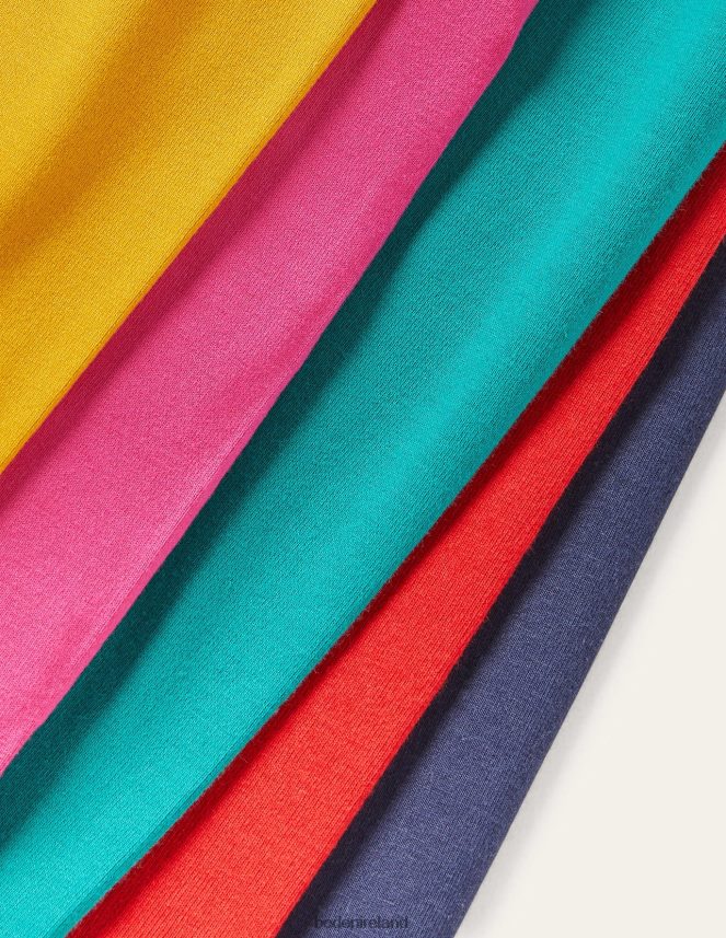 Multi Rainbow Clothing 5-Pack Leggings Boden Baby L466L6504