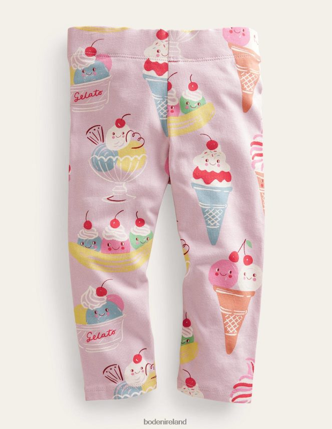 Pink Ice Creams Clothing Fun Cropped Leggings Boden Baby L466L63400