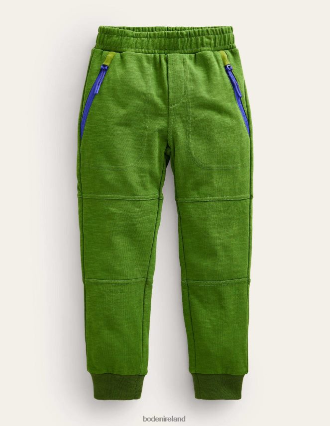 Safari Green Clothing Reinforced Knee Joggers Boden Baby L466L6493