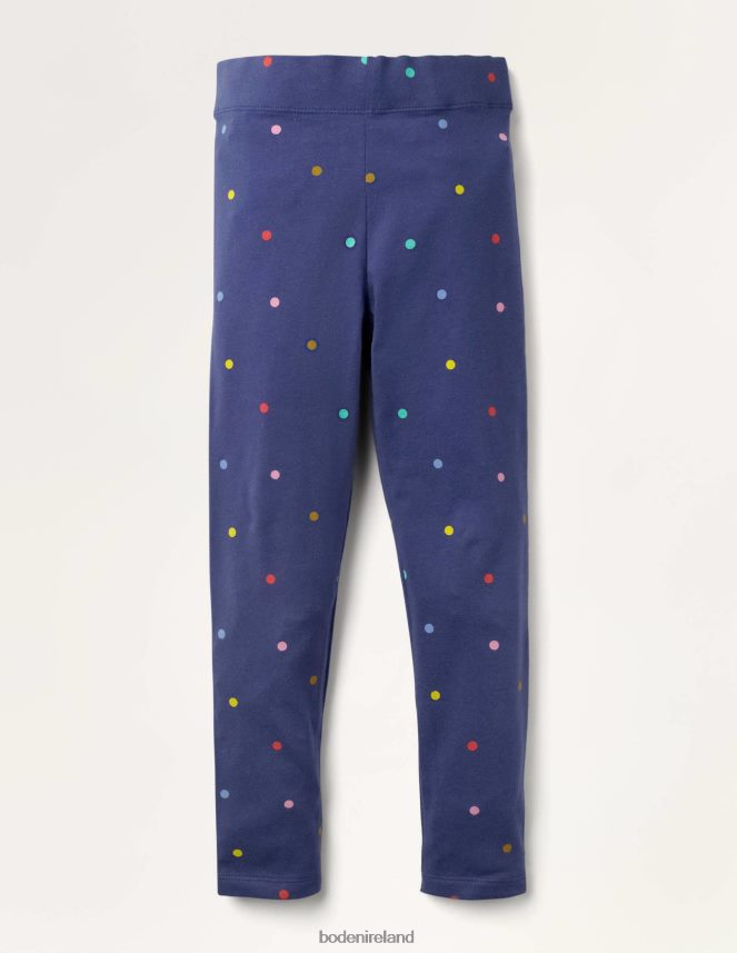 Starboard Blue Confetti Spot Clothing Fun Leggings Boden Baby L466L6508