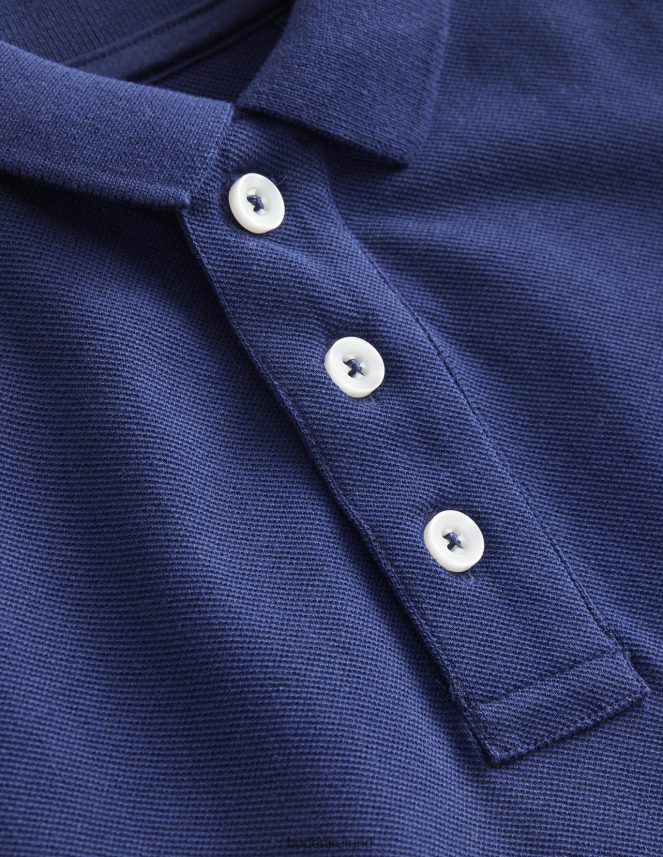 College Navy Clothing Pique Polo Shirt Boden Boys L466L6893