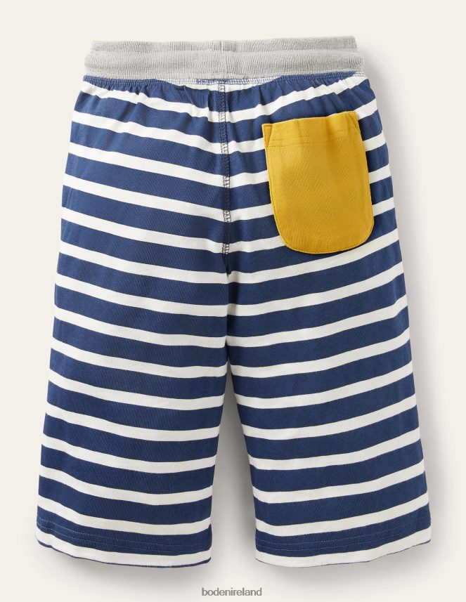 College navy and ivory Clothing Jersey Baggies Boden Boys L466L6877