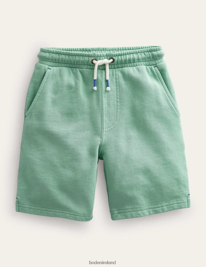 Opal Green Clothing Garment-Dyed Cotton Shorts Boden Boys L466L6875