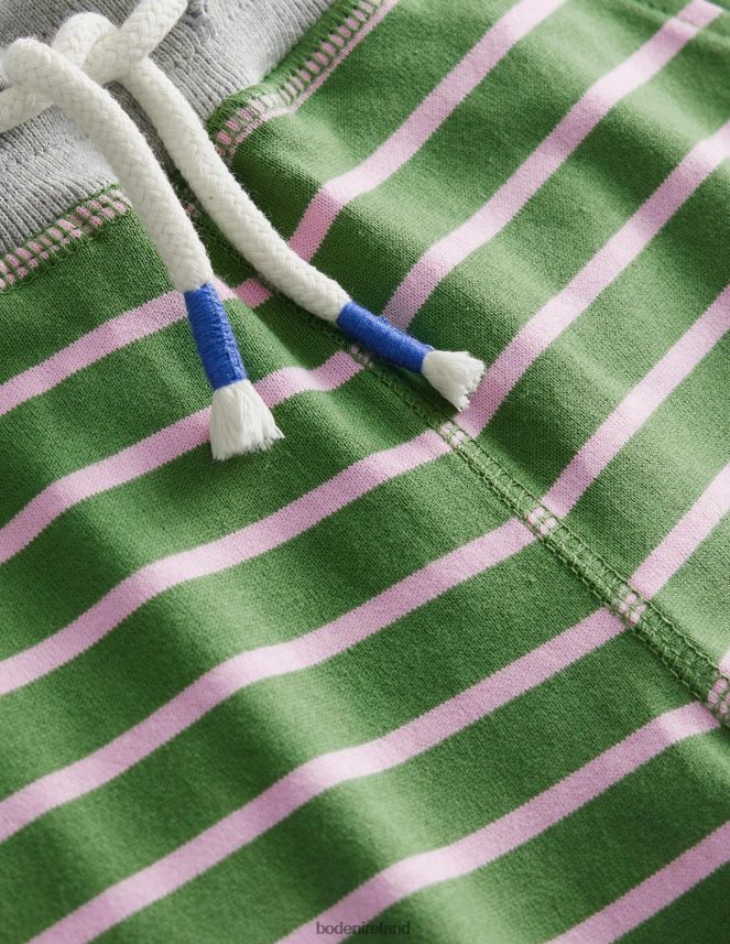 Safari Green/French Pink Clothing Jersey Baggies Boden Boys L466L6774