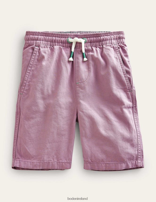 Smokey Lavender Clothing Pull-on Drawstring Shorts Boden Boys L466L6880