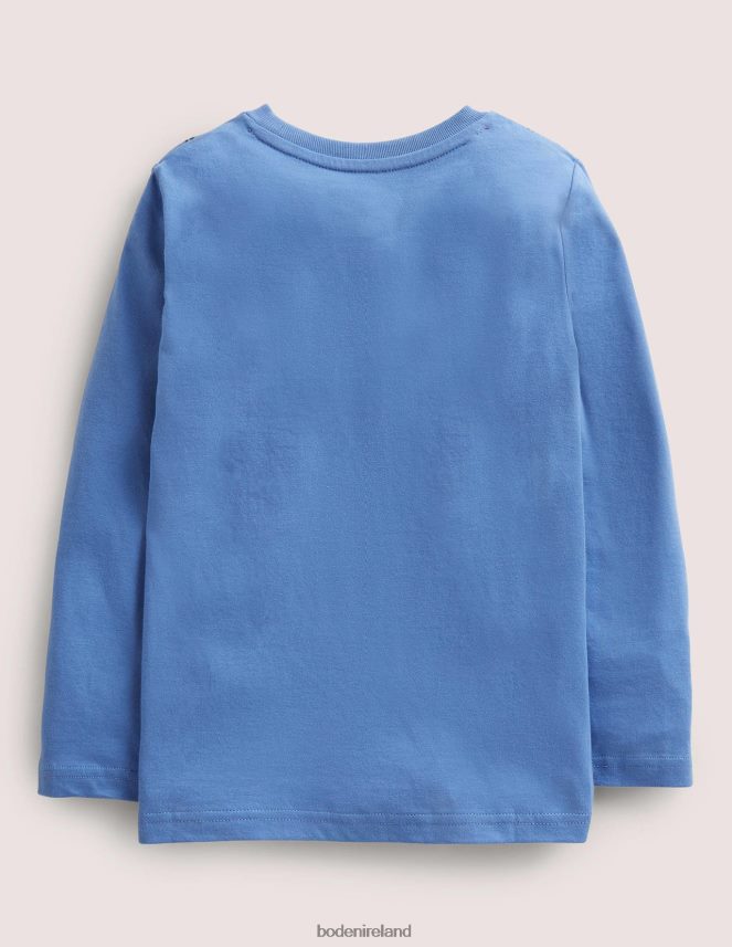 Elizabethan Blue Football Clothing Football T-shirt Boden Boys L466L6844