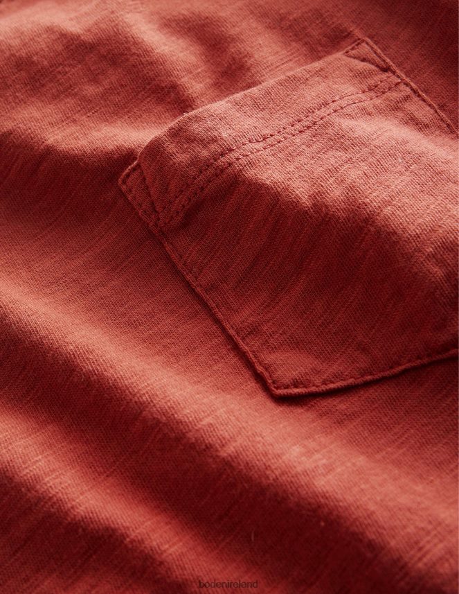 Roasted Chesnut Clothing Washed Slub T-shirt Boden Boys L466L6857