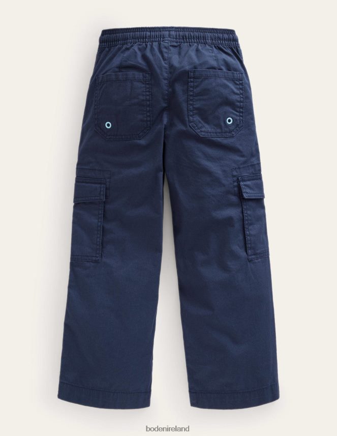 French Navy Clothing Wide Leg Cargos Boden Boys L466L6905