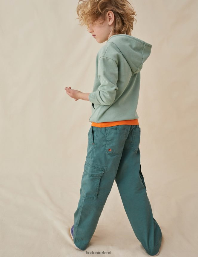 Monster Green Clothing Wide Leg Cargos Boden Boys L466L6911