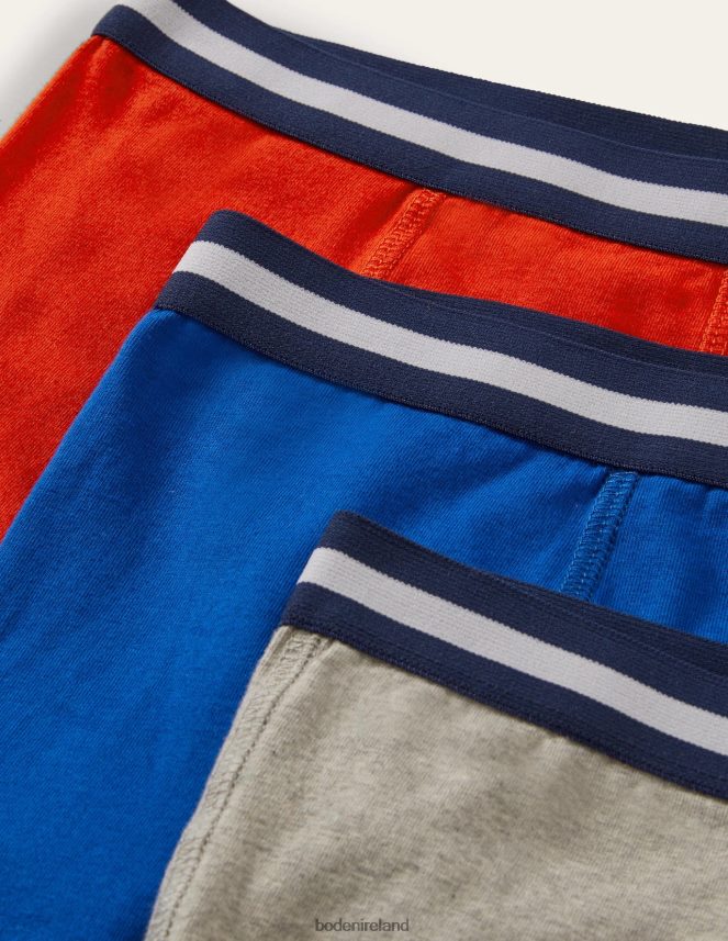 Colourblock Clothing Jersey Boxers 3 Pack Boden Boys L466L6922