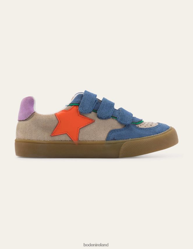 Multi Footwear Leather Low Tops Boden Boys L466L6916