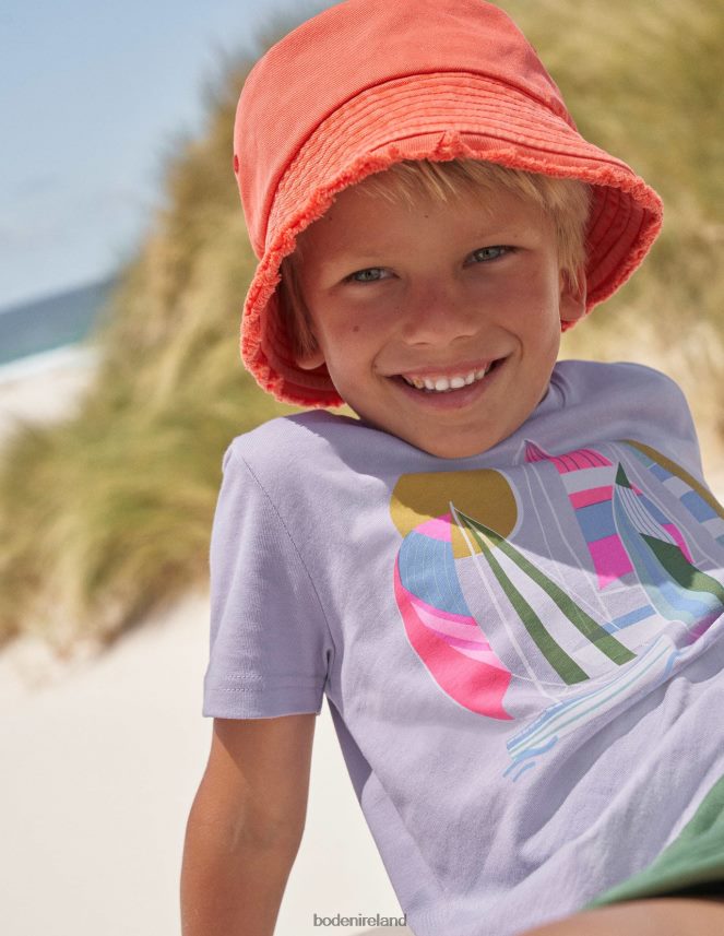 Mandarin red Accessory Bucket Hat Boden Girls L466L63116