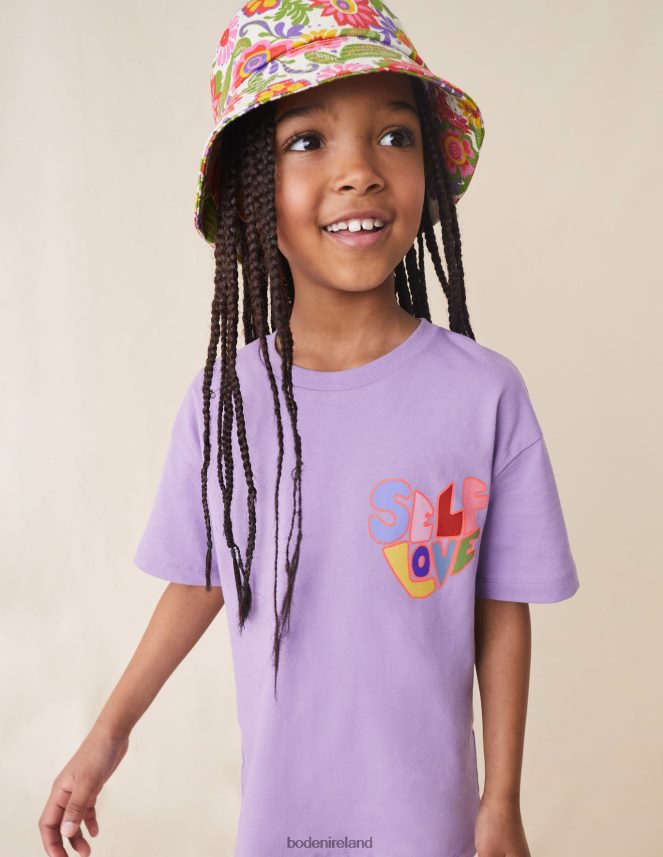 Multi Festival Flowers Accessory Bucket Hat Boden Girls L466L63132